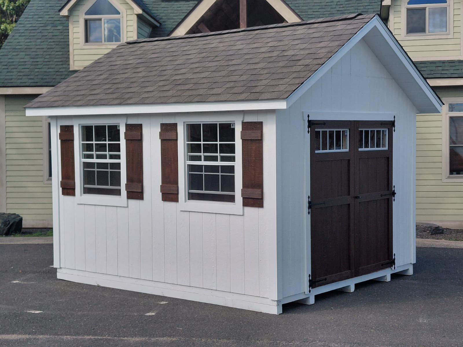 10′ x 12′ New England Cape T1-11 Shed