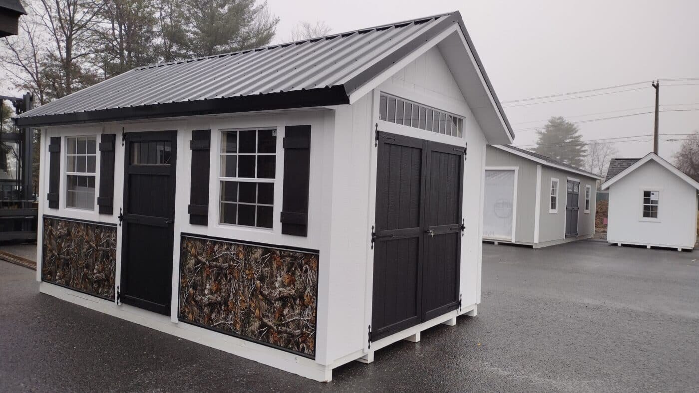 10′ x 16′ New England Cape T1-11 Shed