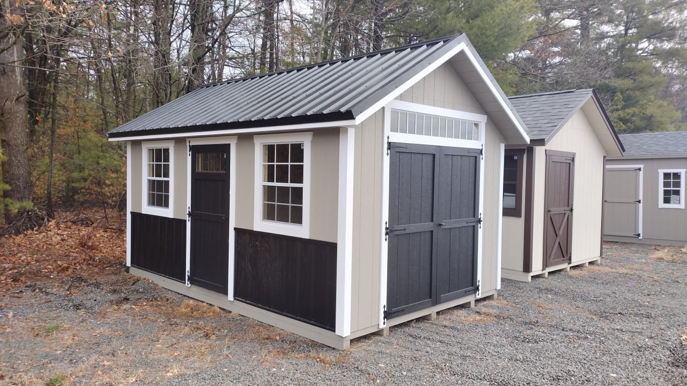 10′ x 16′ New England Cape T1-11 Shed
