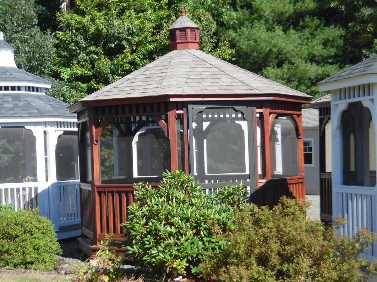 12 octagon dutch wood gazebo