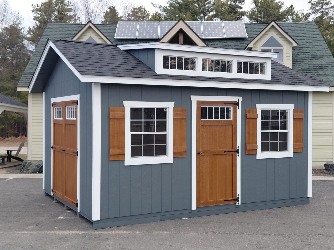 12′ x 16′ New England Ranch T1-11 Shed