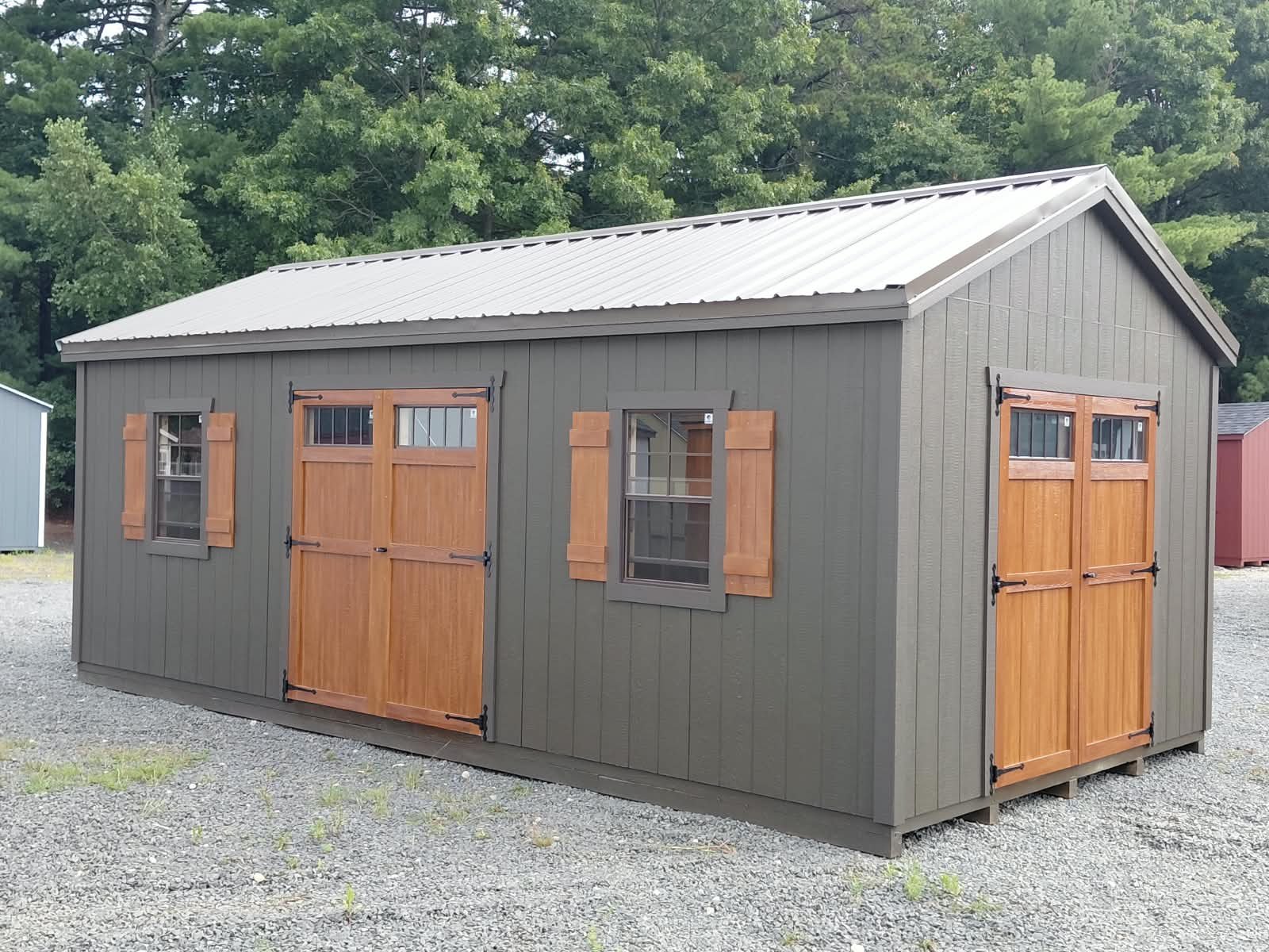 12′ x 24′ Keystone Ranch T1-11 Shed