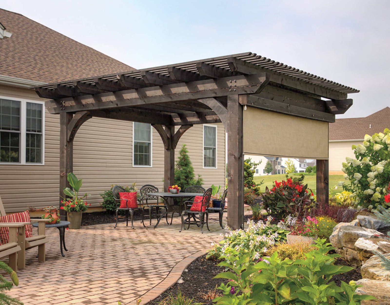 Kingston cedar pergola wood