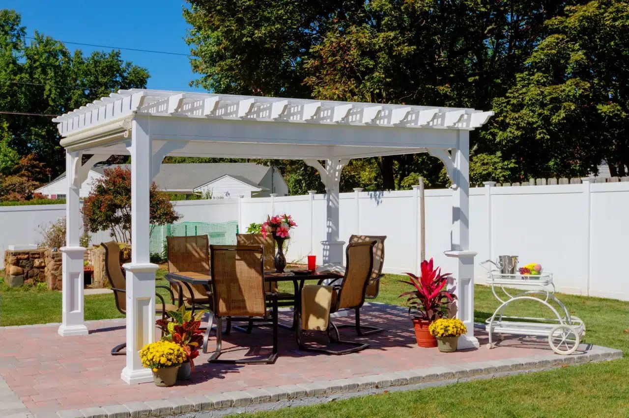 Vinyl vs wooden pergolas