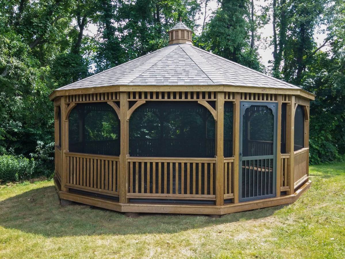 Dodecagon gazebo