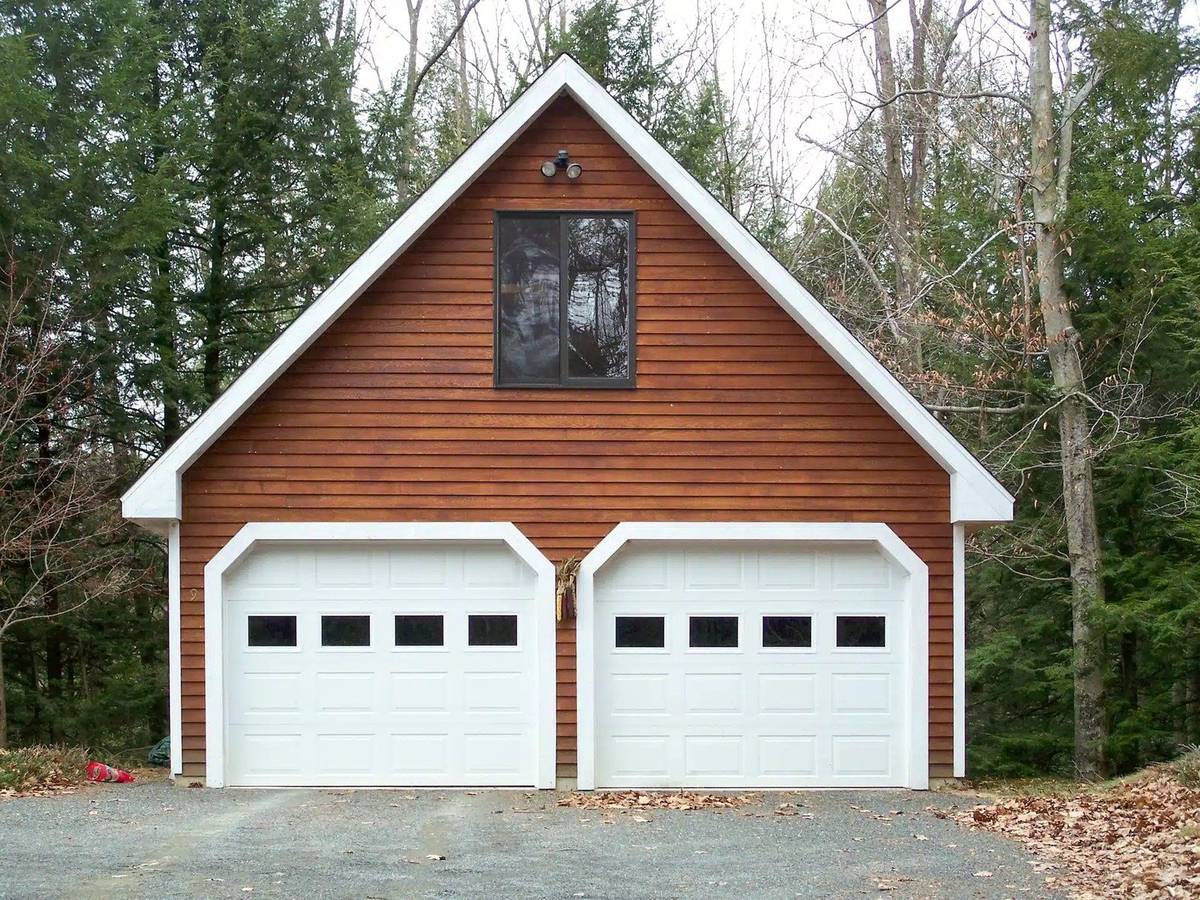 24×24 garage with loft