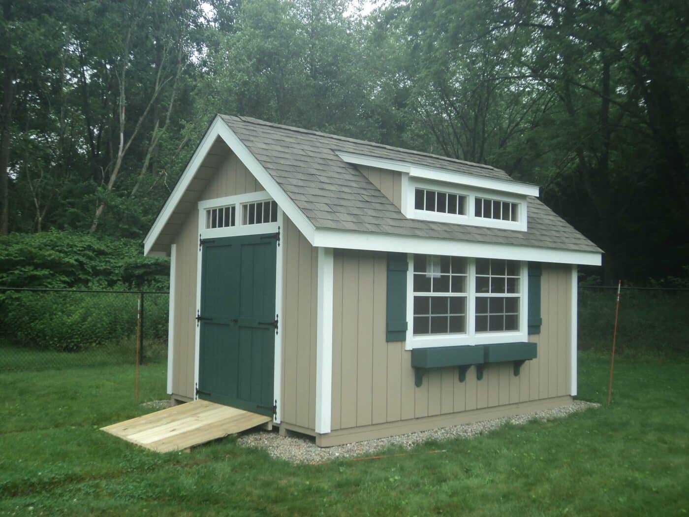 Four Hometown Structures shed series compared