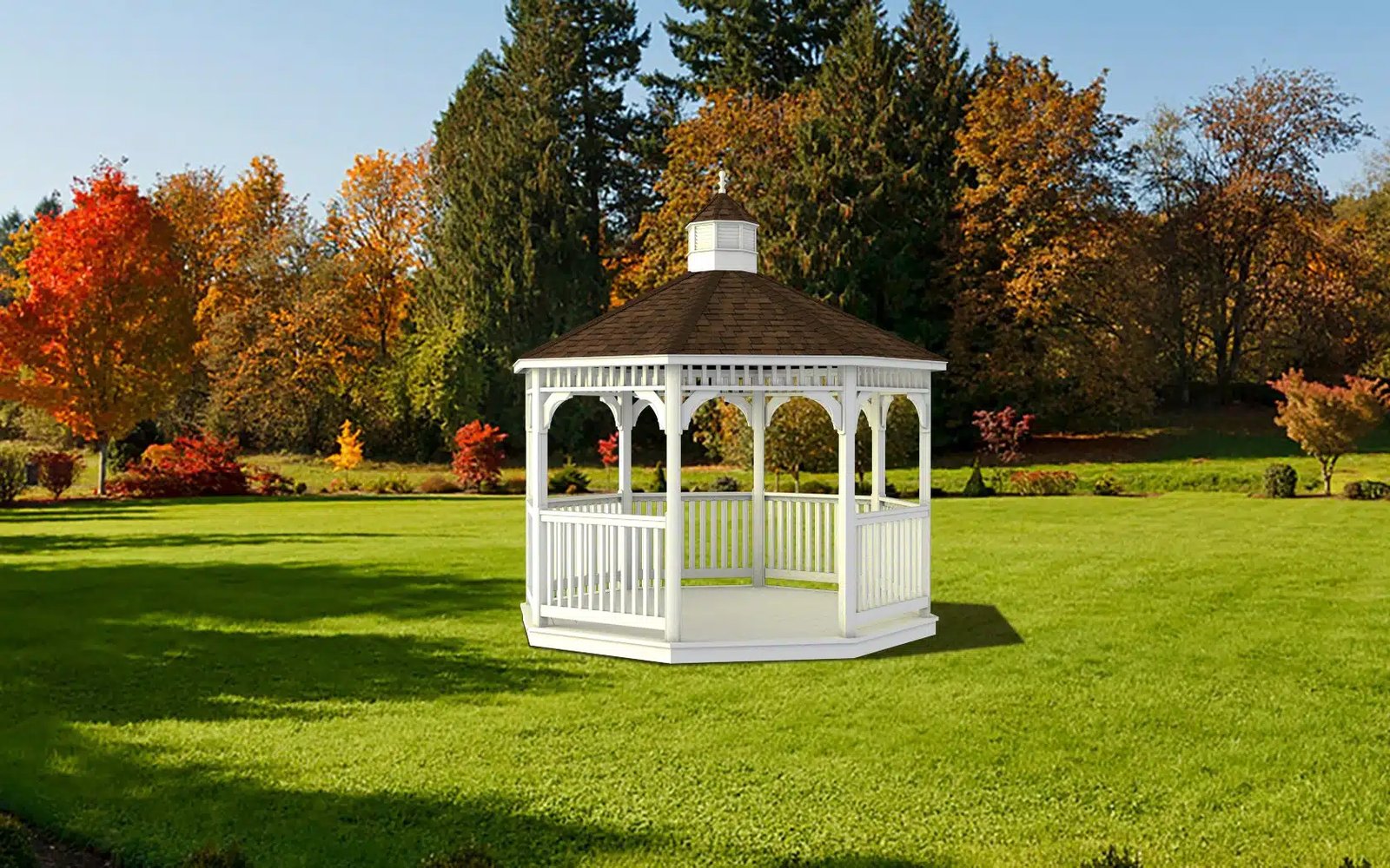 Build a octagon gazebo