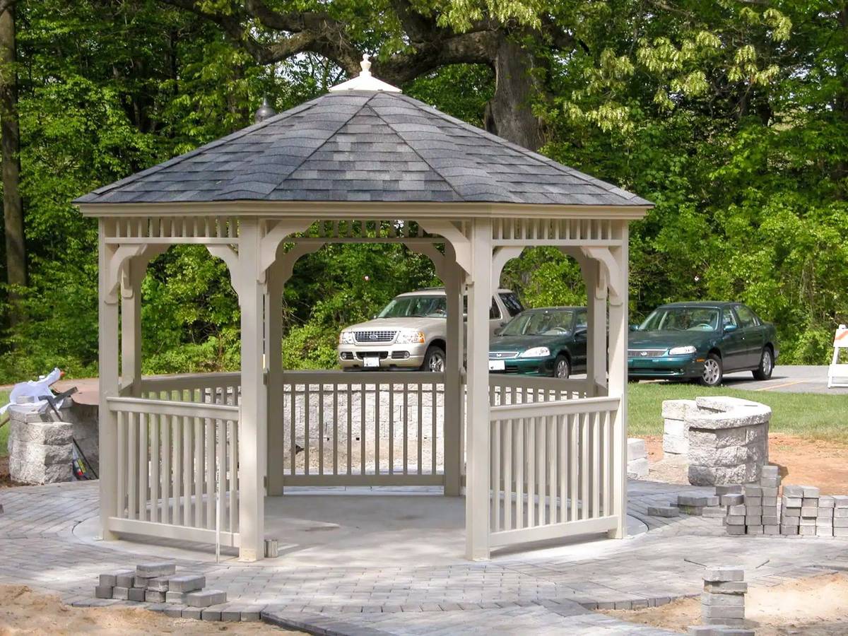 Outdoor garden gazebo