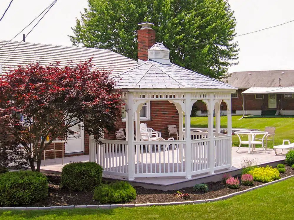 Portable gazebo for patios
