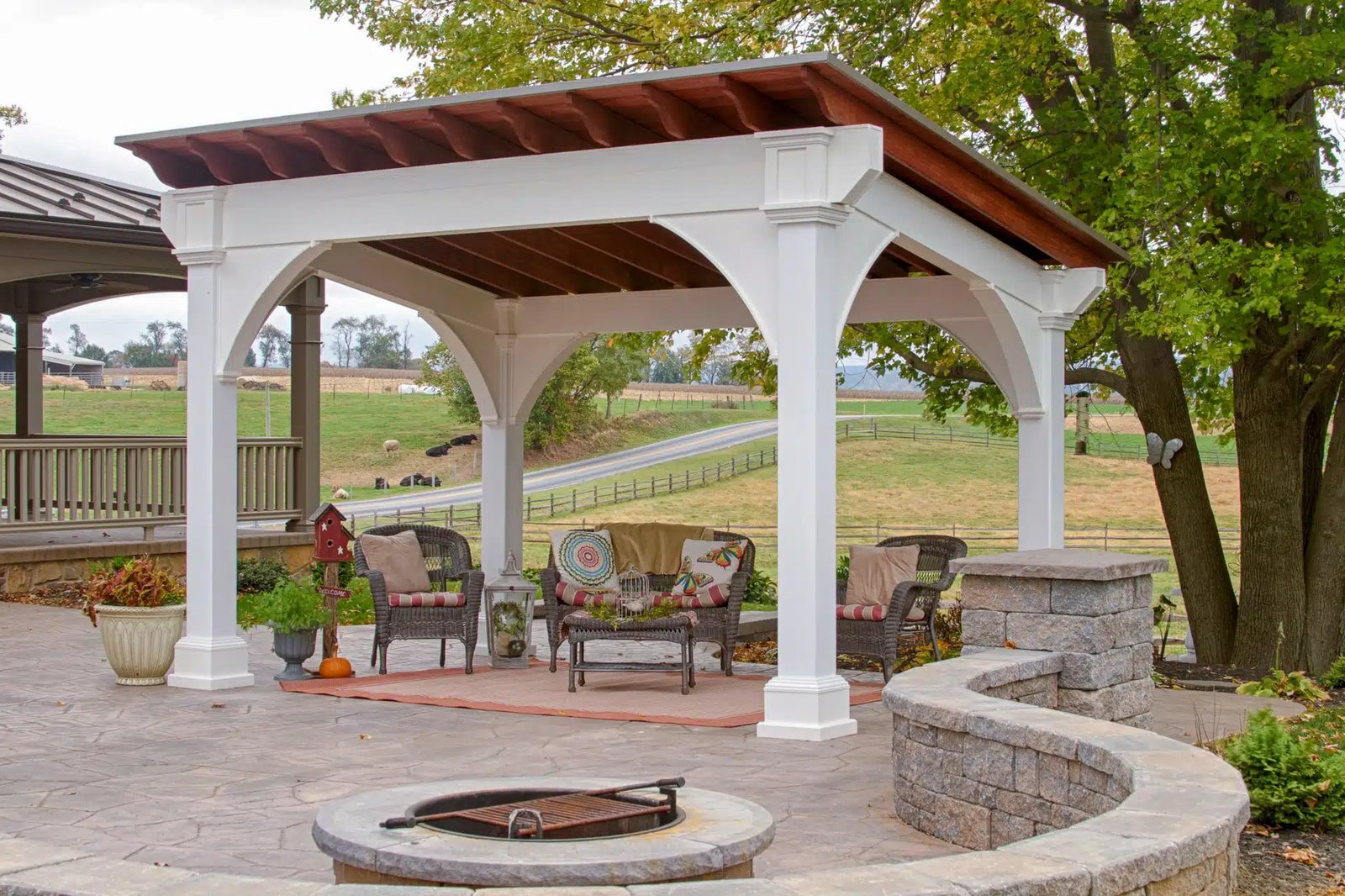Backyard pavilion