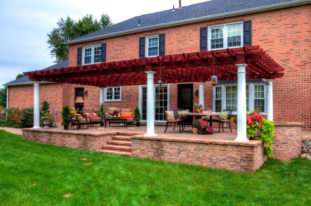 Rustic pergola for sale in ma