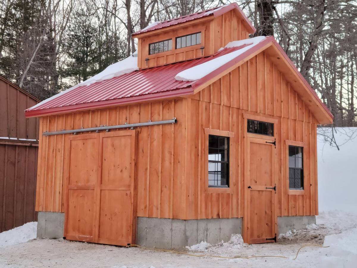 14×14 New England Sugar Shack